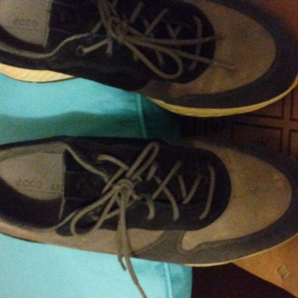 Ecco leather with real suede sneakers. The ST.1 collection,ade in Slovakia.Excel
